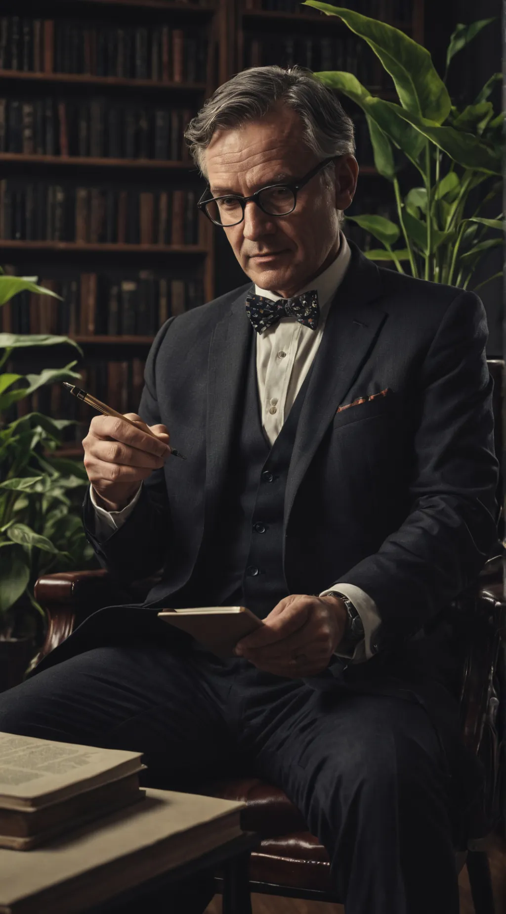 ai character: Dr. Samuel Weisman background