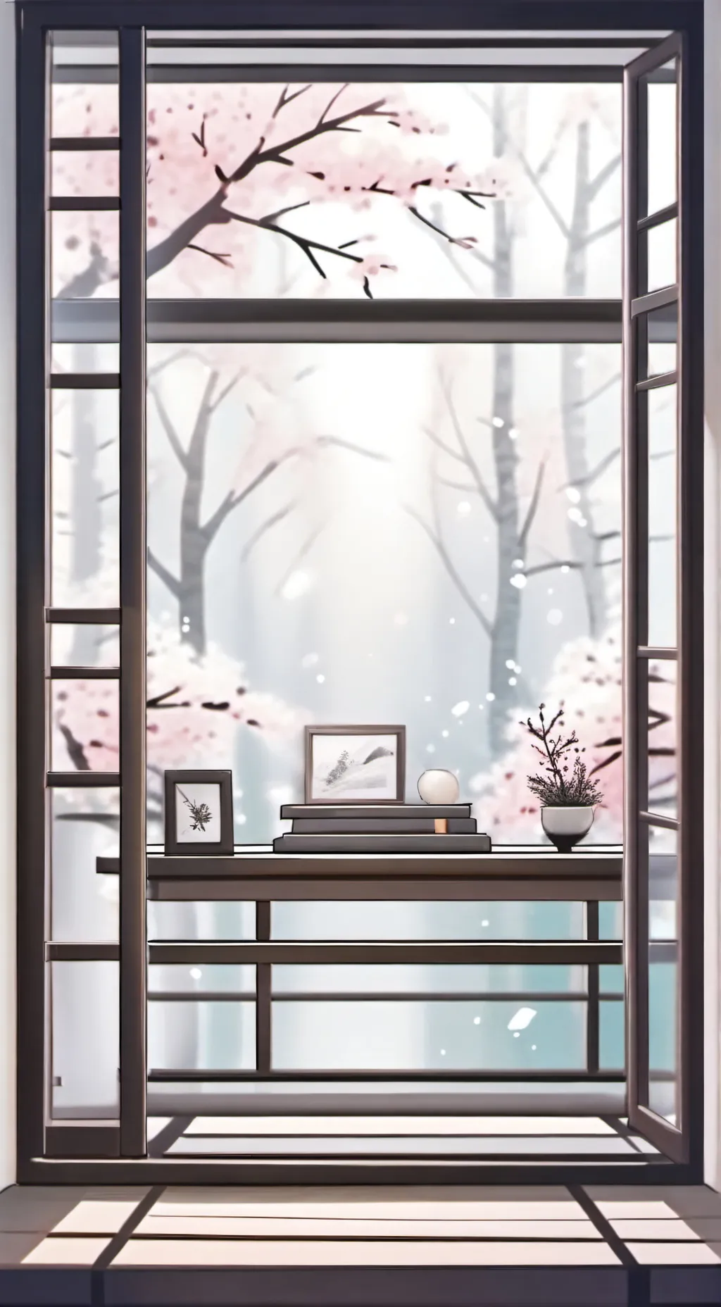 ai character: k-pop prom background