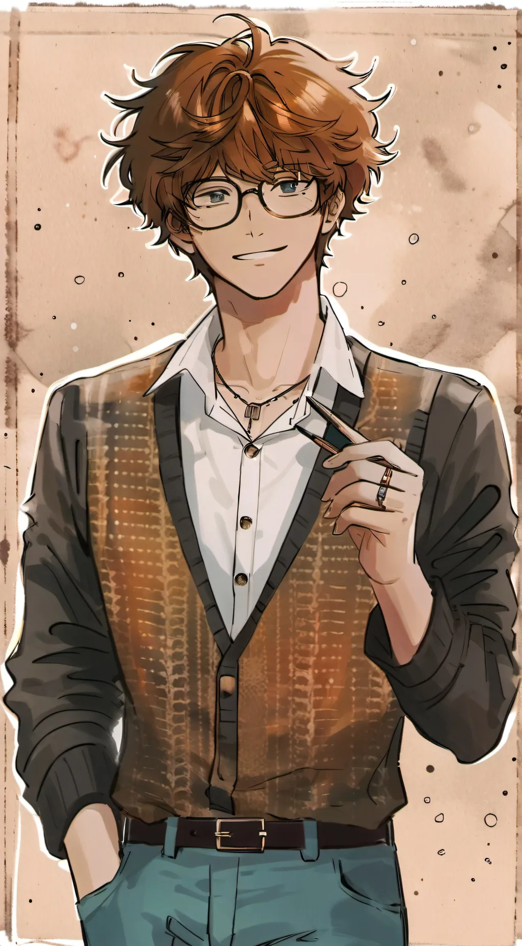 ai character: ♥️Micheal❤️ background