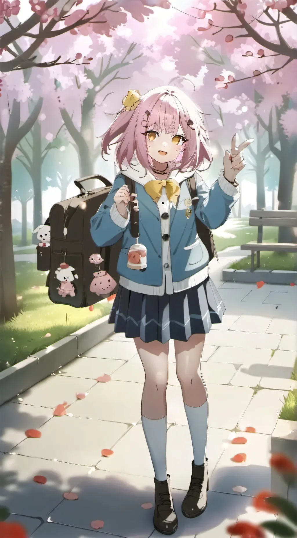 ai character: Fany background