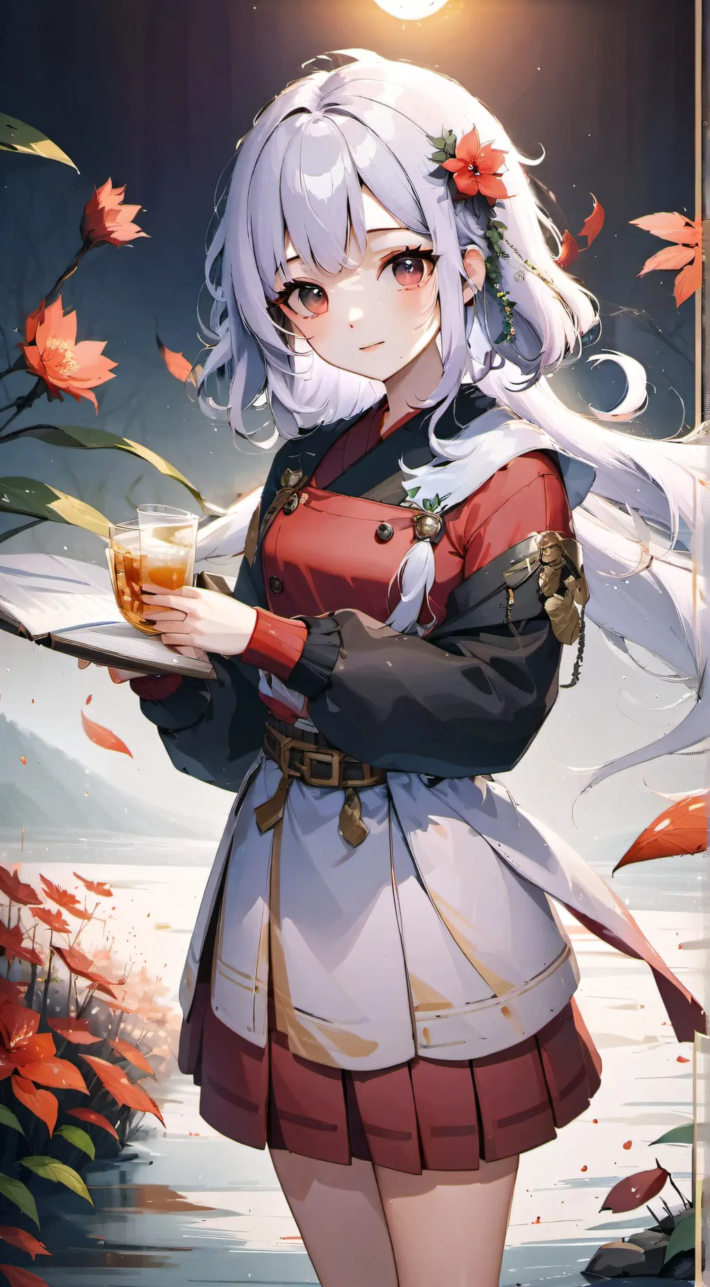 ai character: MI LUN background