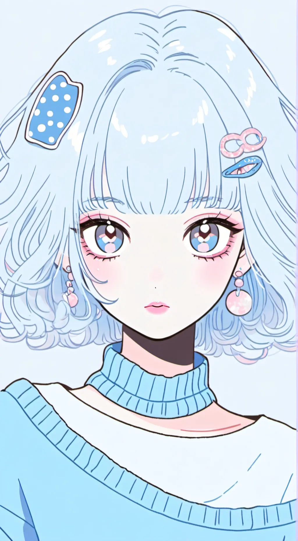 ai character: 🩵Shimu🩵 background