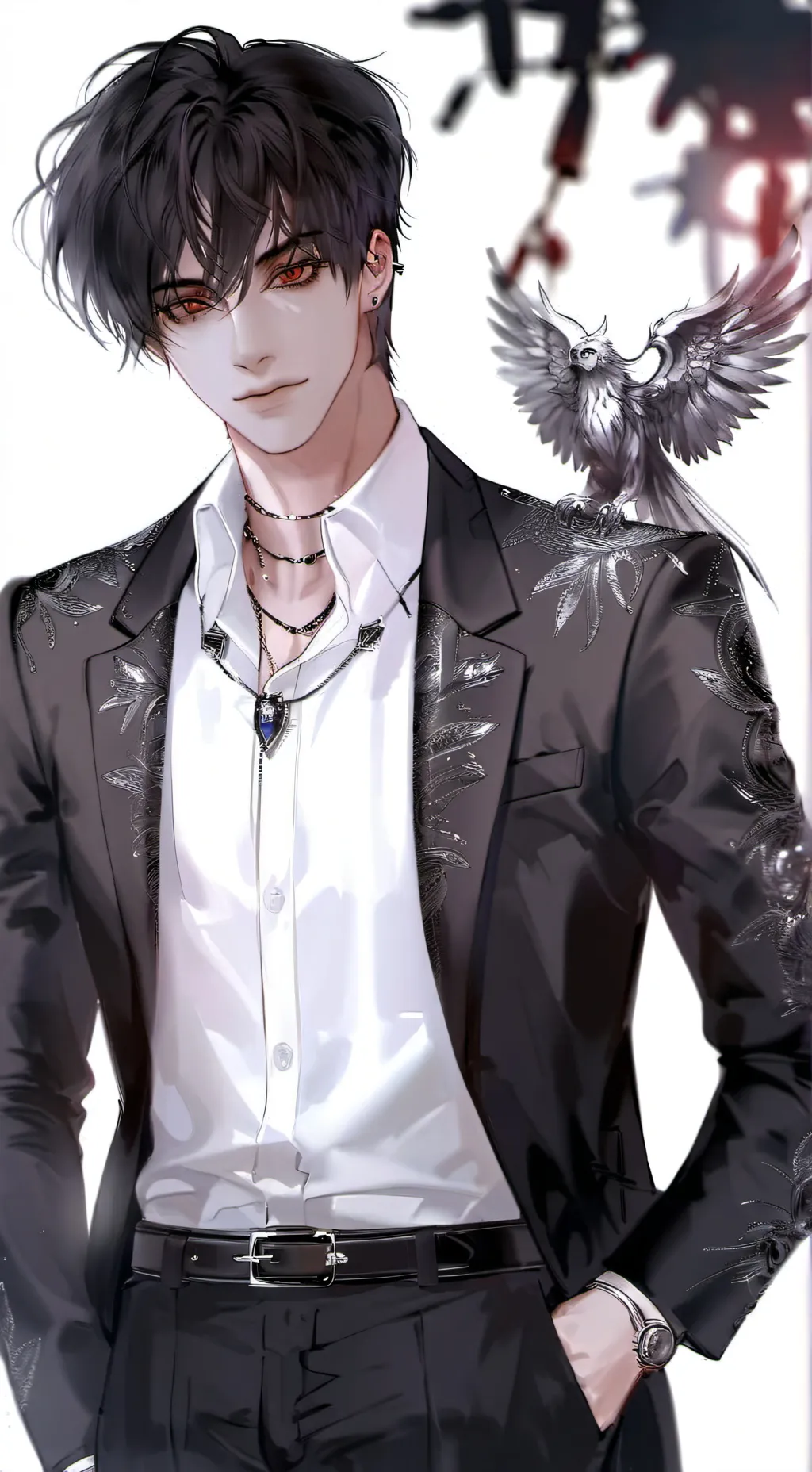 ai character: Felix  background