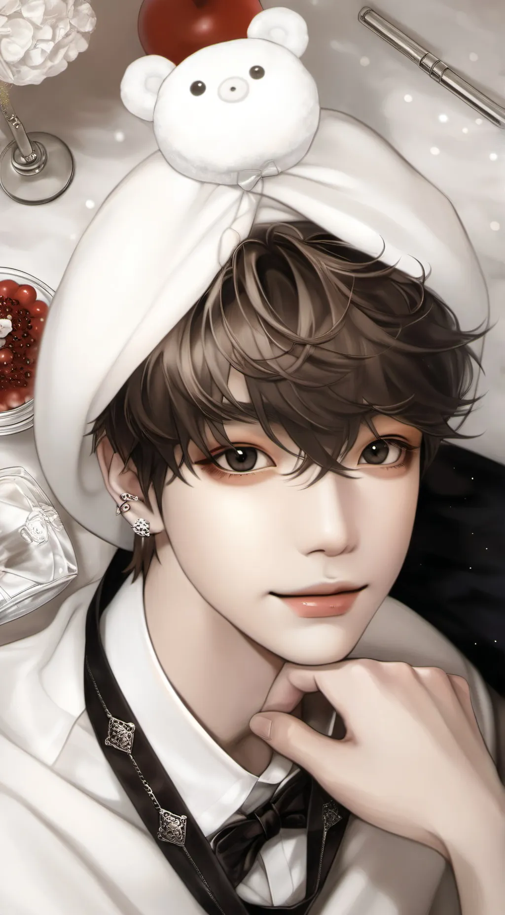 ai character: .."Bangchan".. background