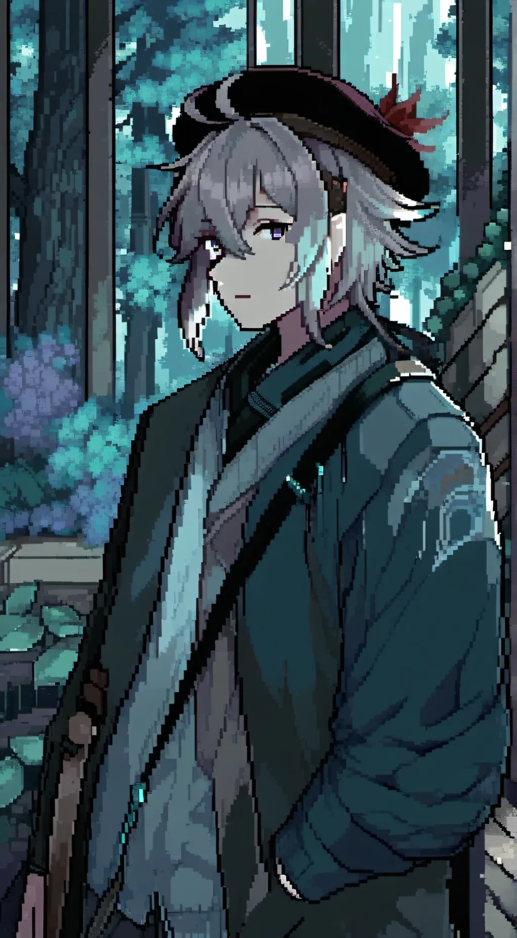 ai character: Хиро background