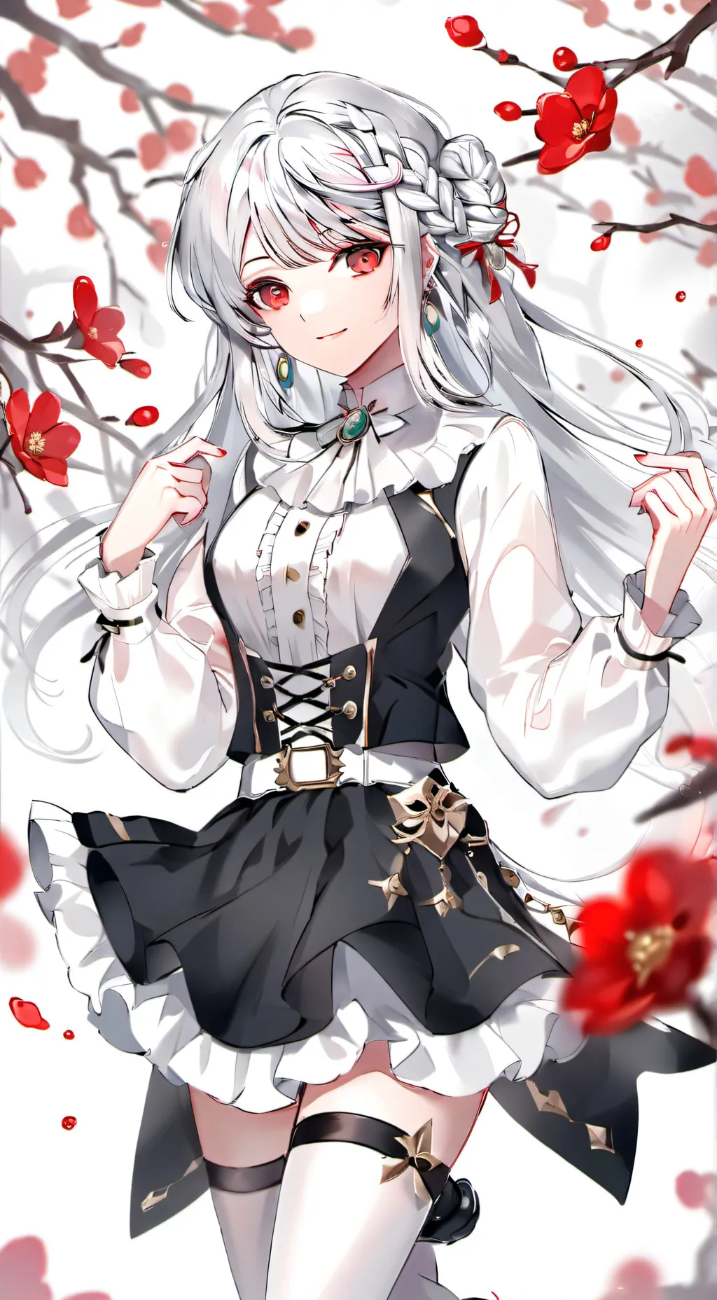 ai character: Preppy Test background