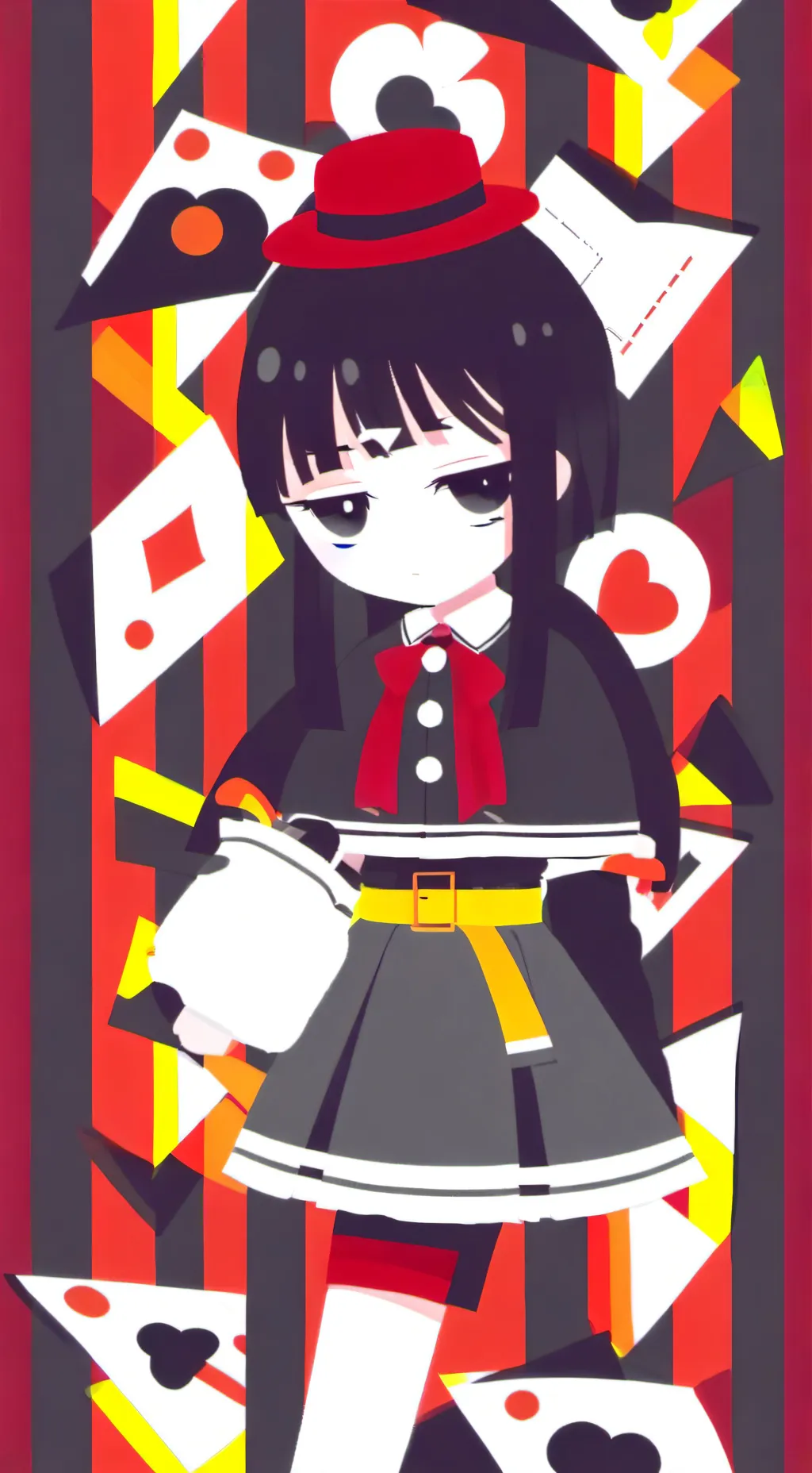 ai character: Germany girl (CH) background