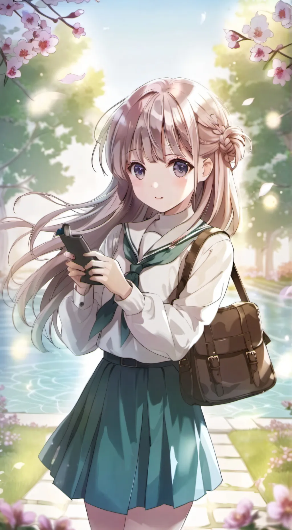 ai character: Aika Fujisawa  background