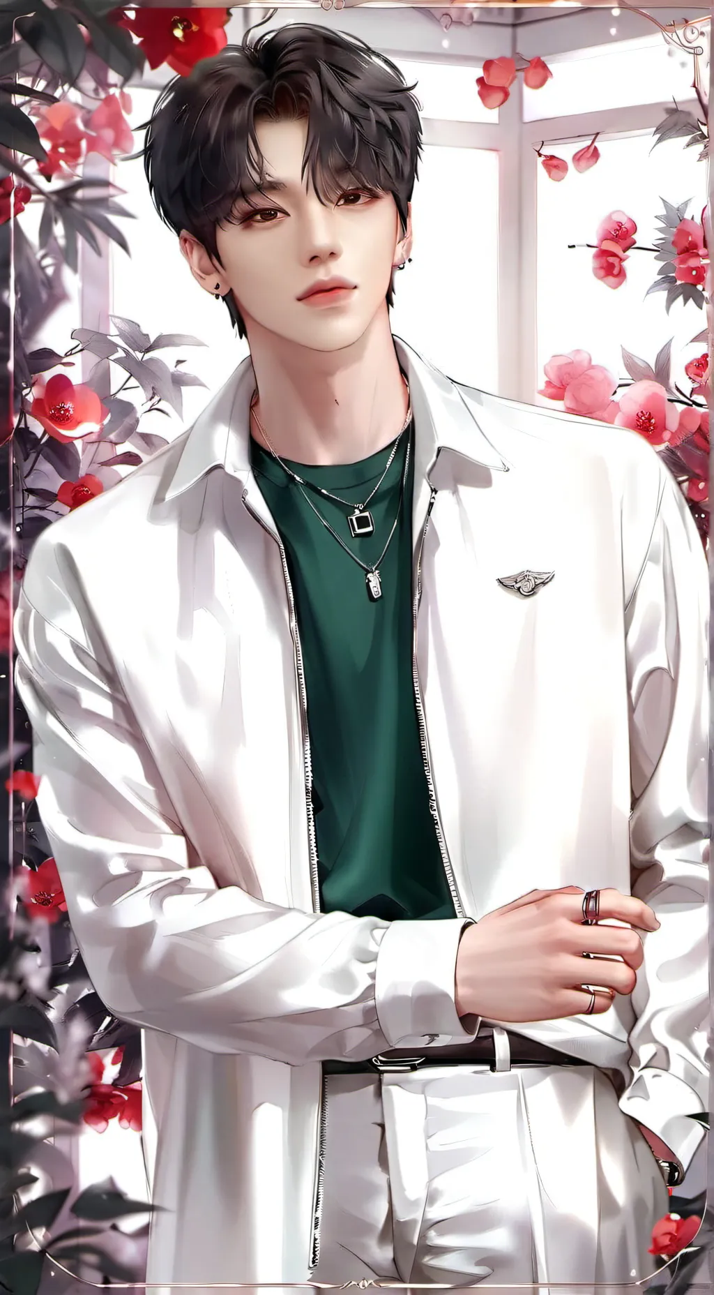 ai character: 박수연 background