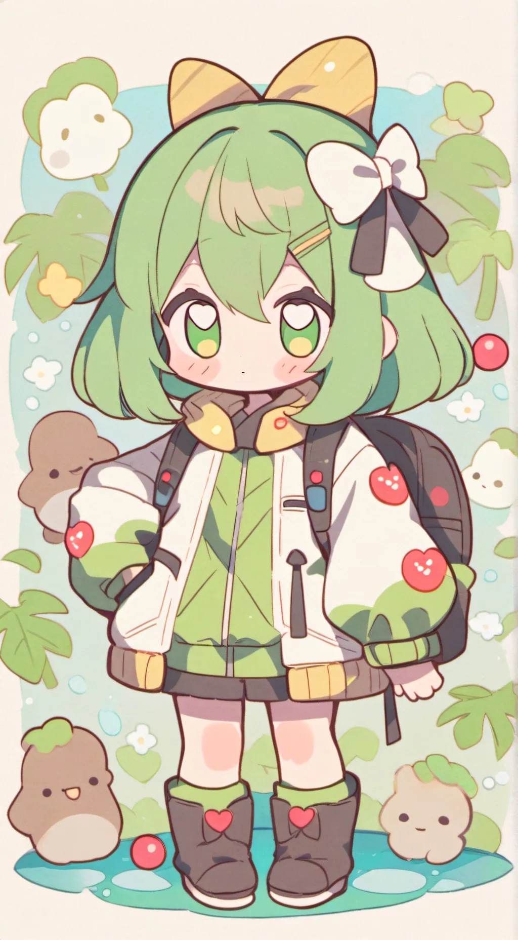 ai character: yatta x loey background