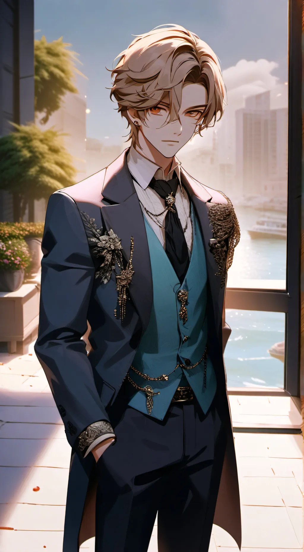 ai character: Kyle background