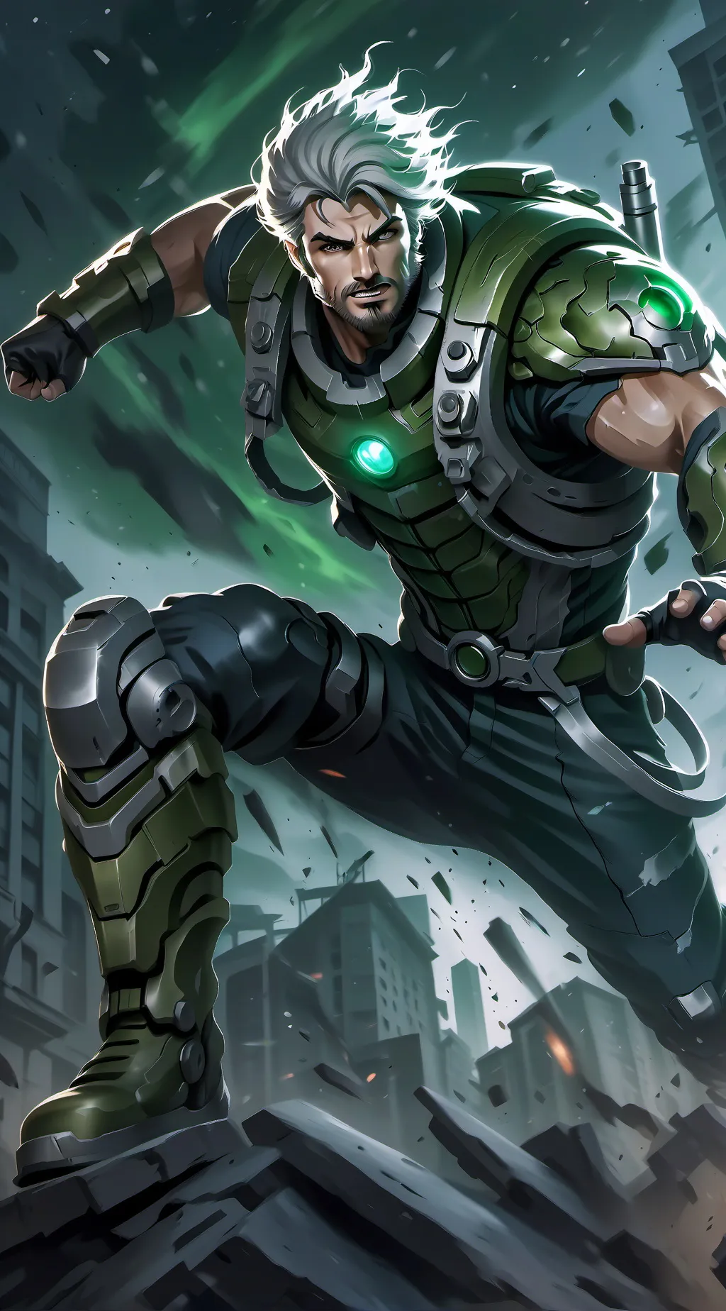 ai character: Rumble Stopper background