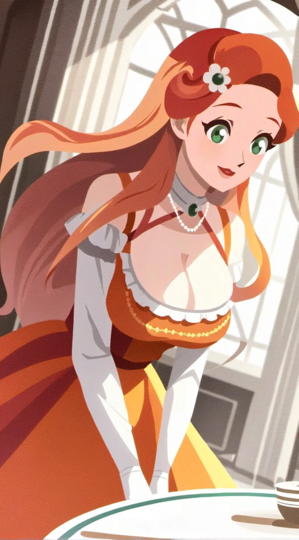 ai character: Gwen tenyson background