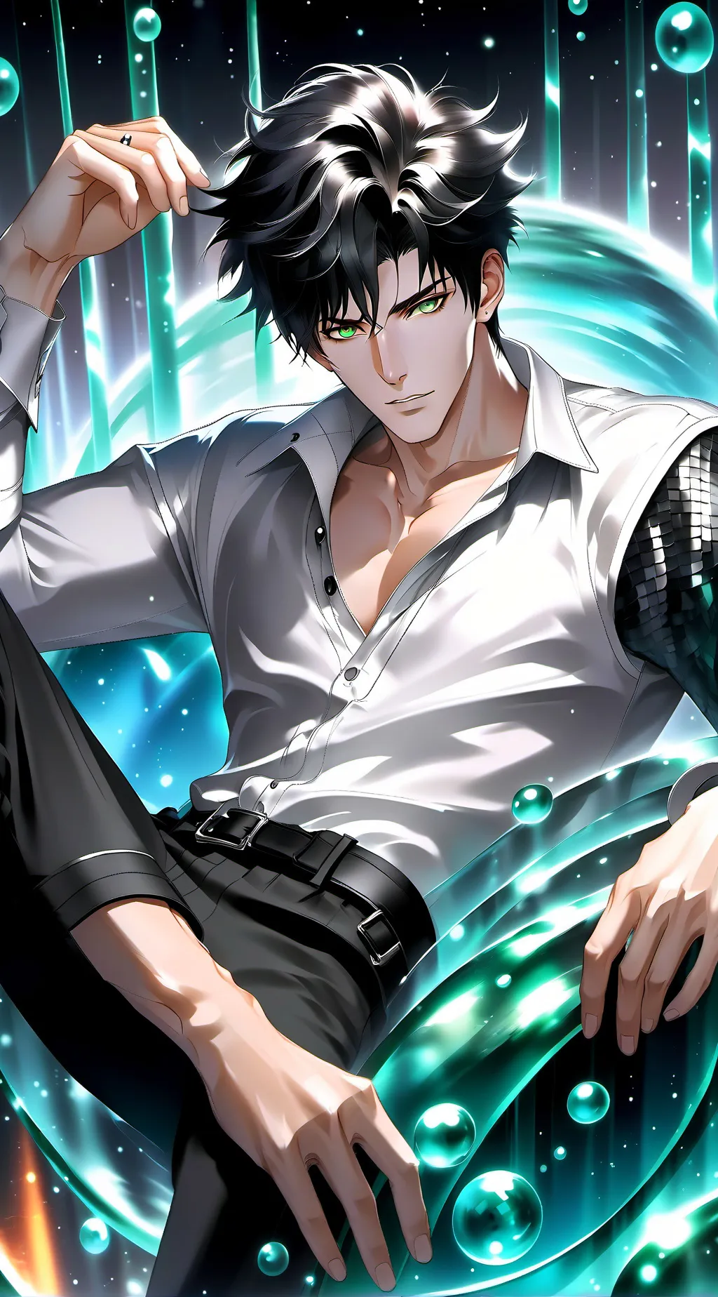 ai character: Axel background