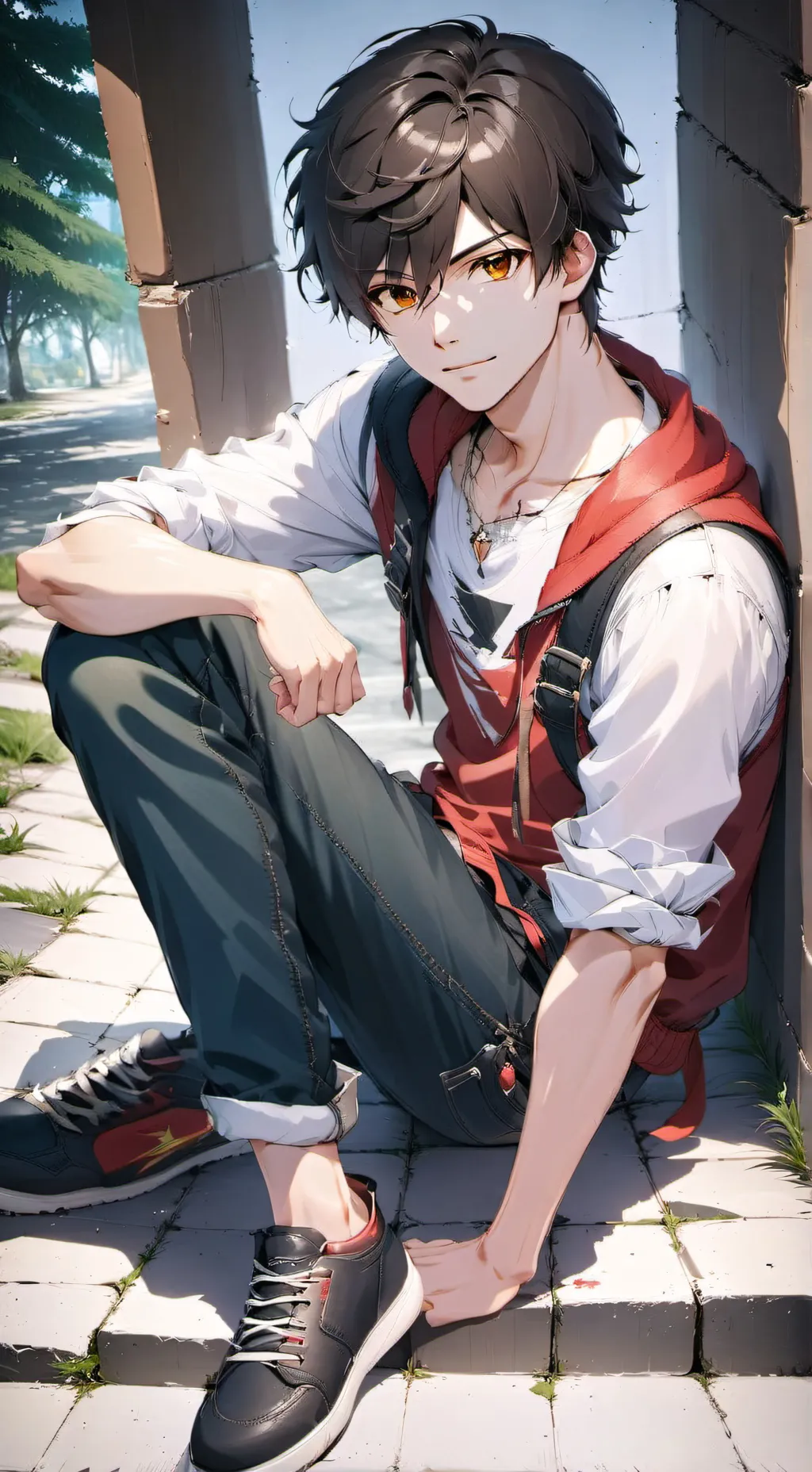 ai character: Max background