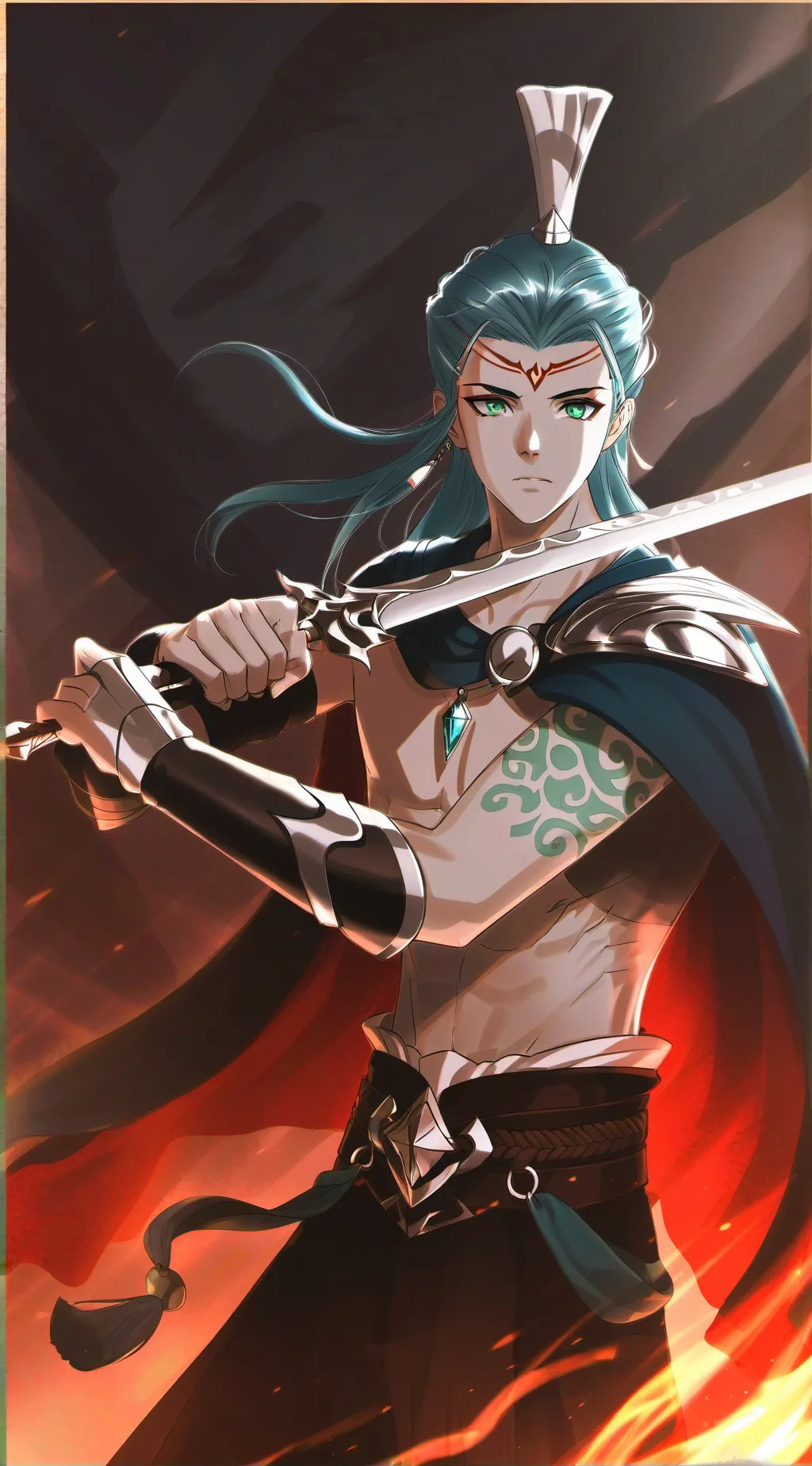 ai character: Фэйлун background