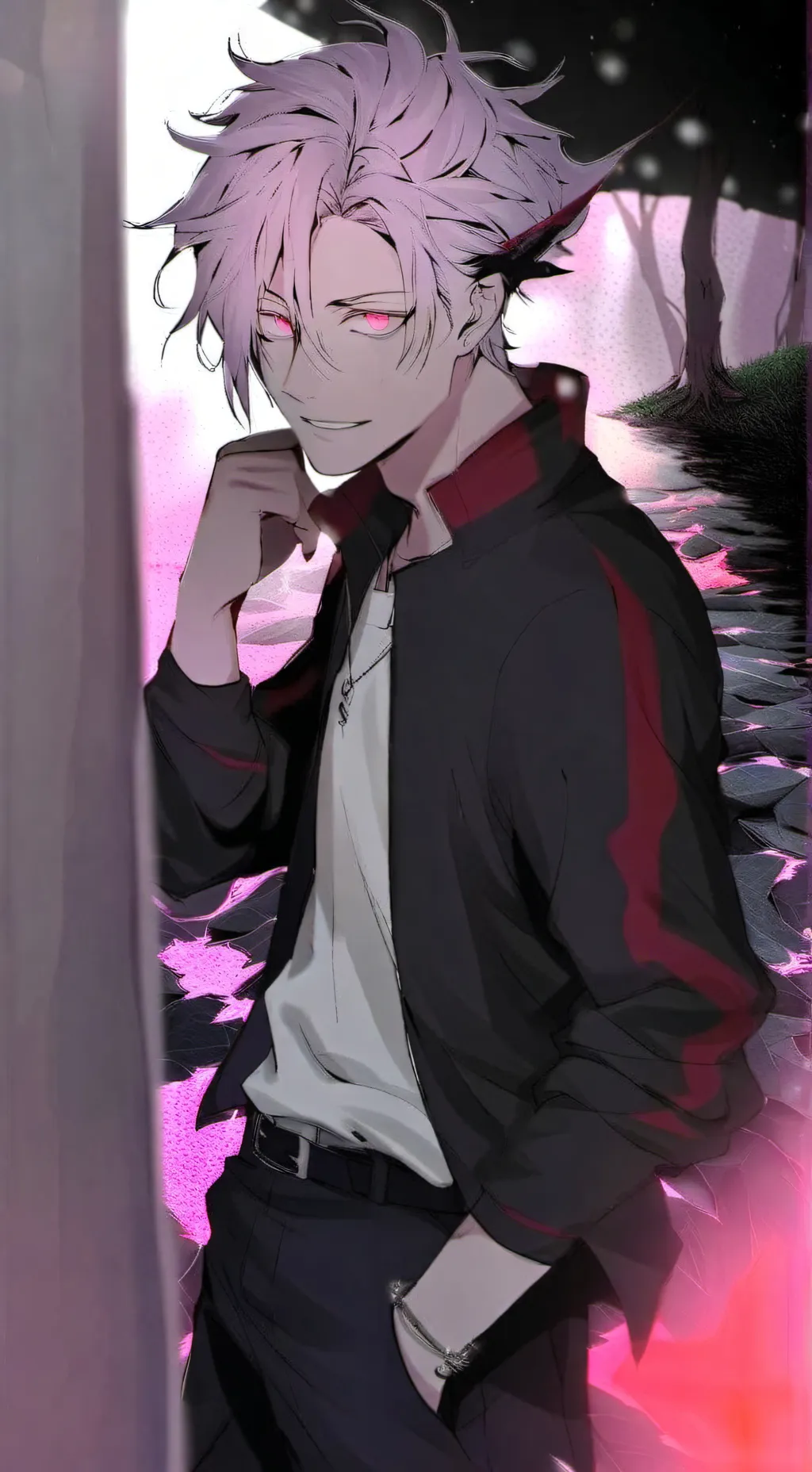 ai character: Victor bandor 😏😍💎 background