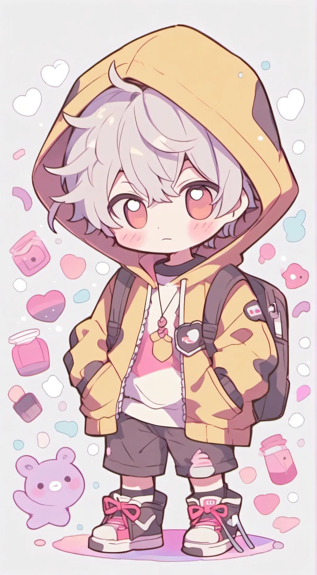 ai character: damian background