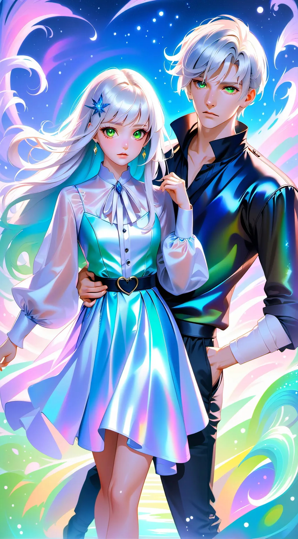 ai character: mia and james background