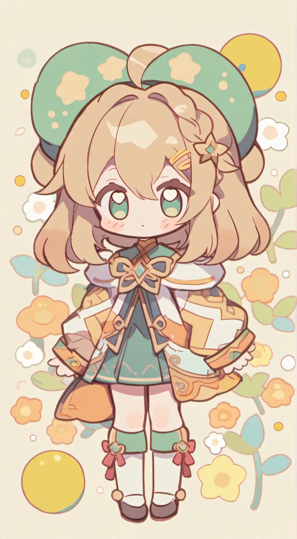 ai character: Zenitsu  background