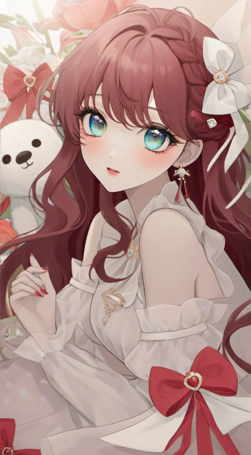 ai character: ava  background