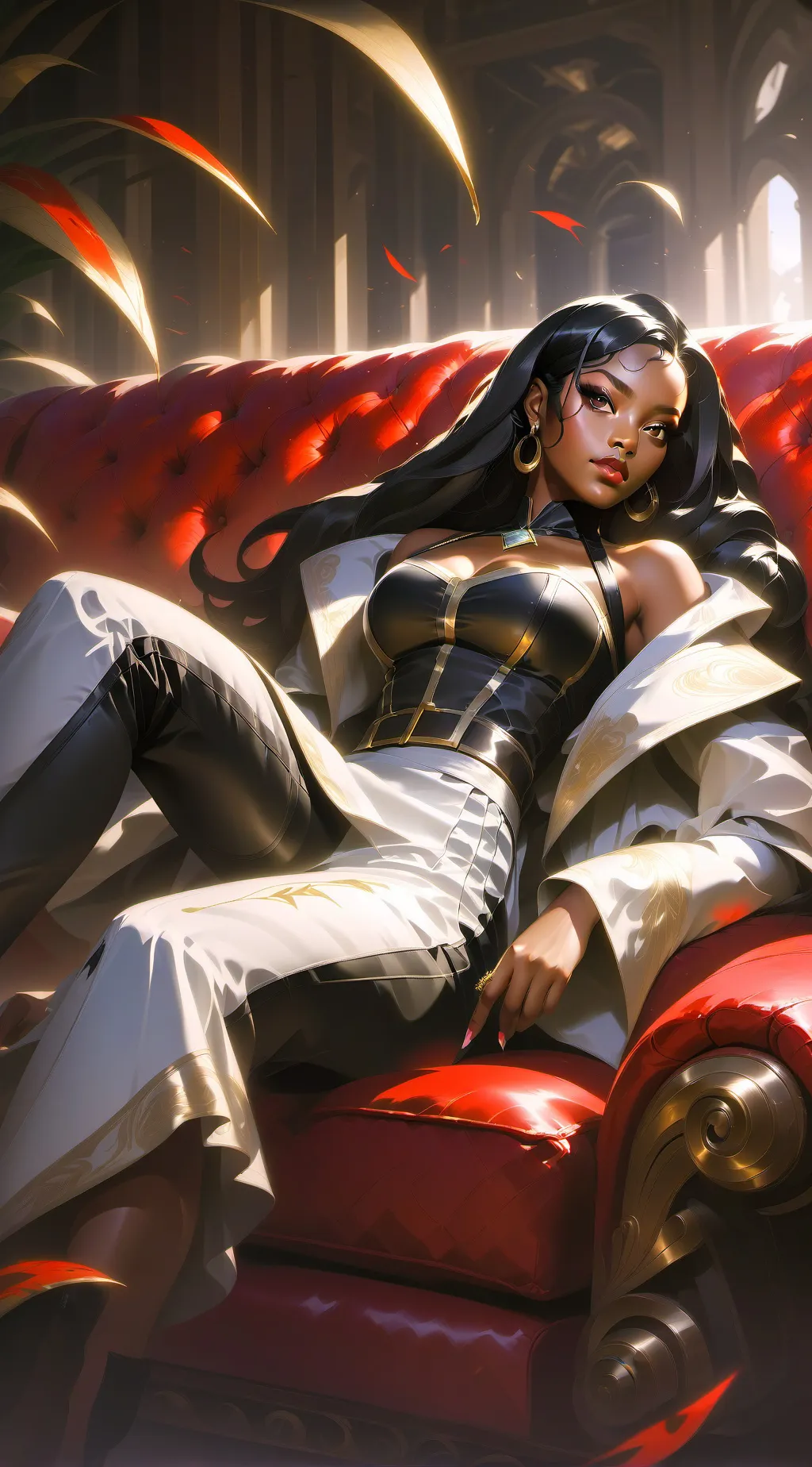 ai character: Charlotte  background