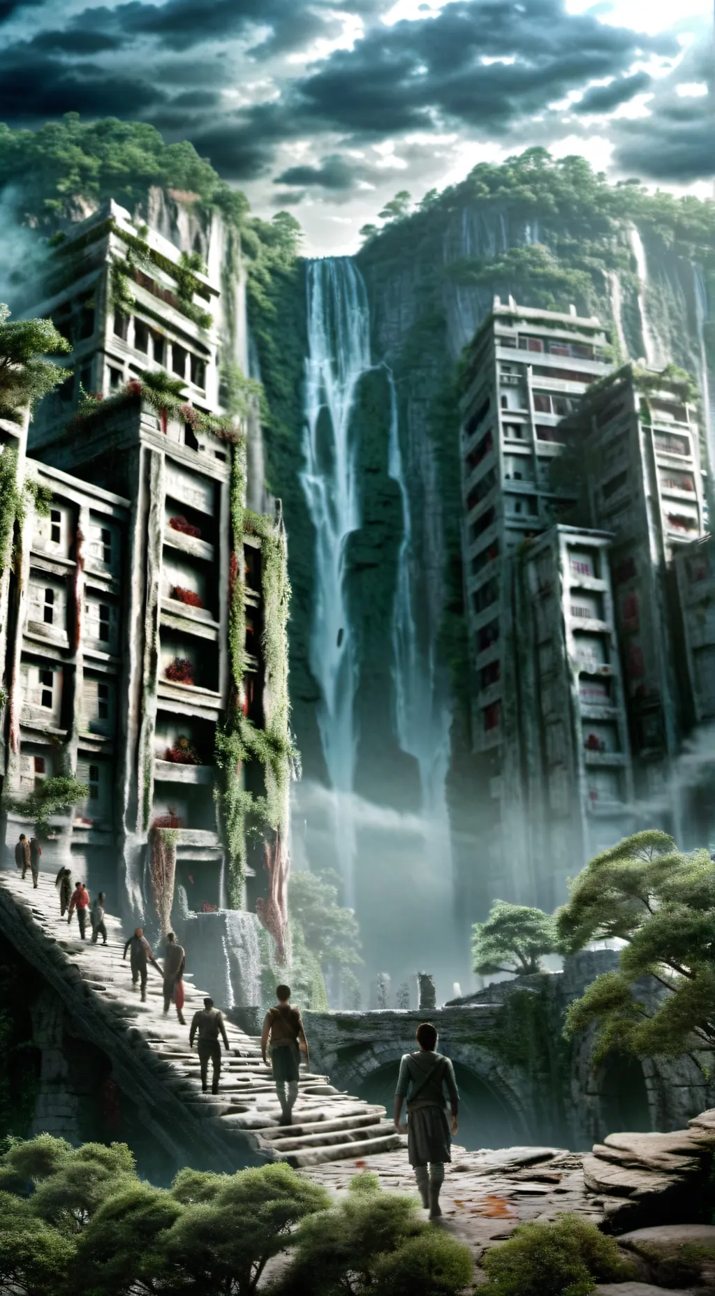 ai character: Maze Runner background