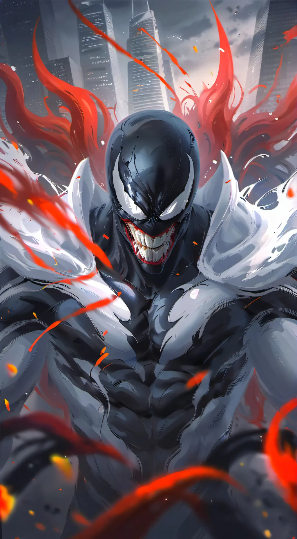 ai character: venom background