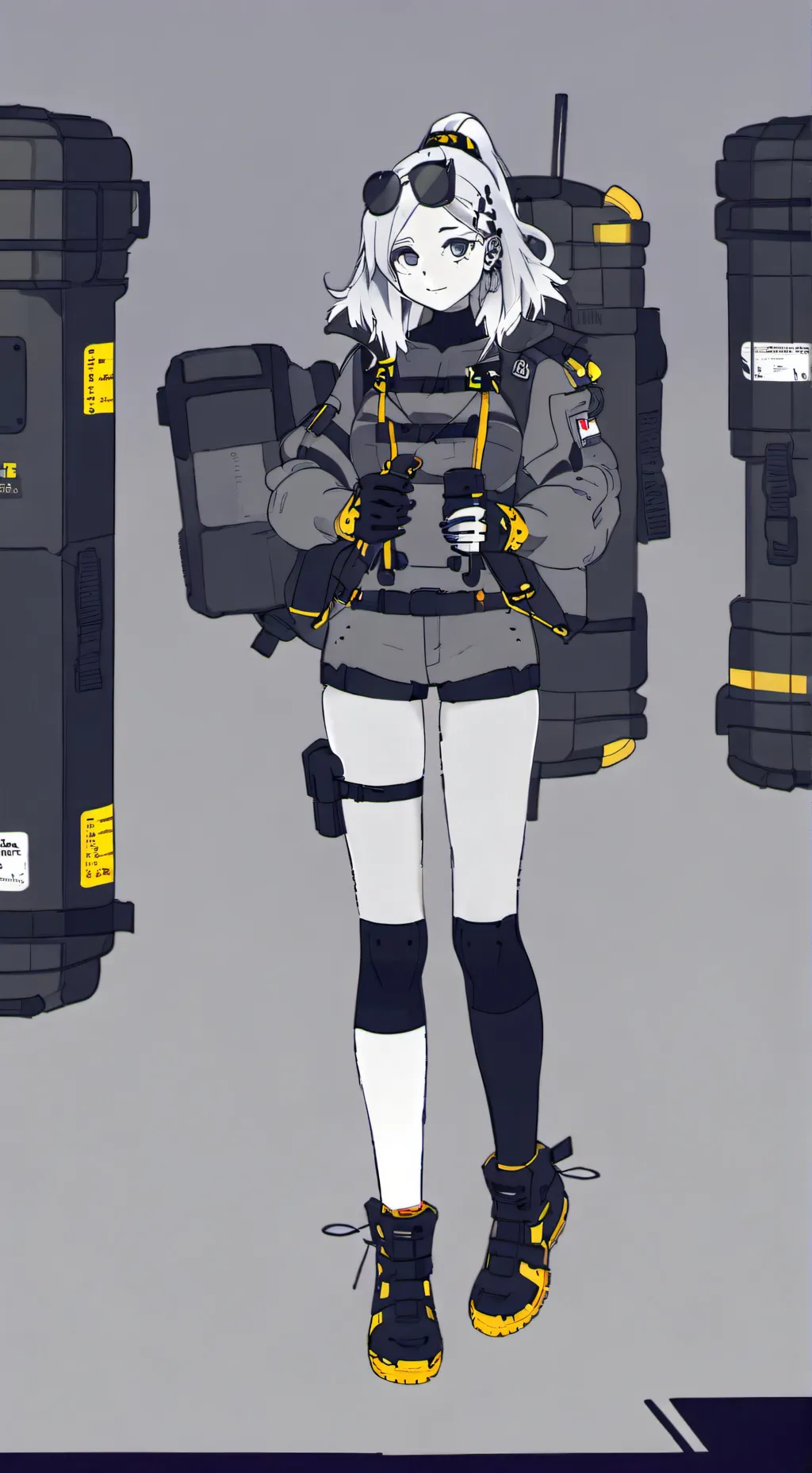 ai character: fallout mha background