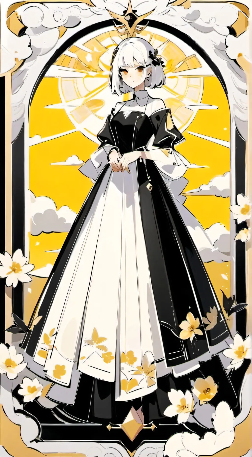 ai character: Анастасия background