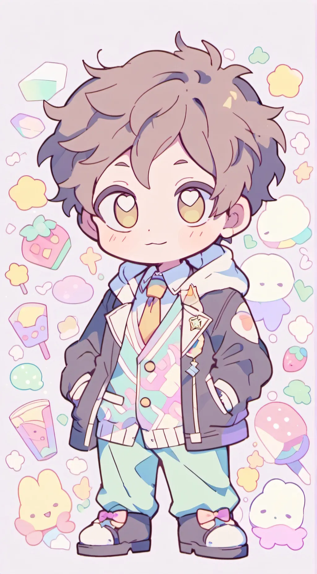 ai character: Mickey background