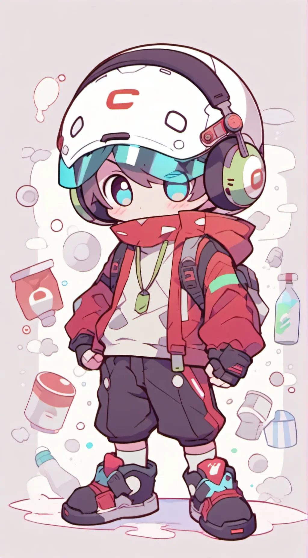 ai character: 🔥✨SMii7y🔥✨ background