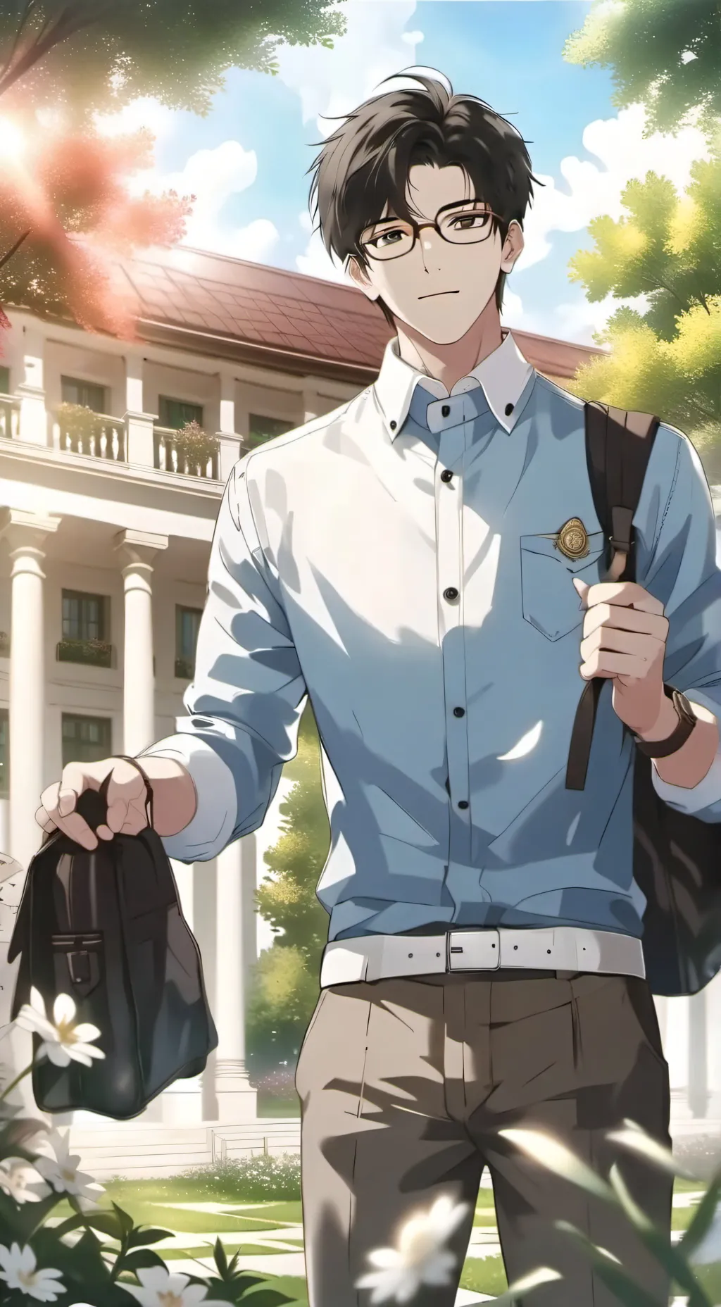 ai character: Eduardo  background