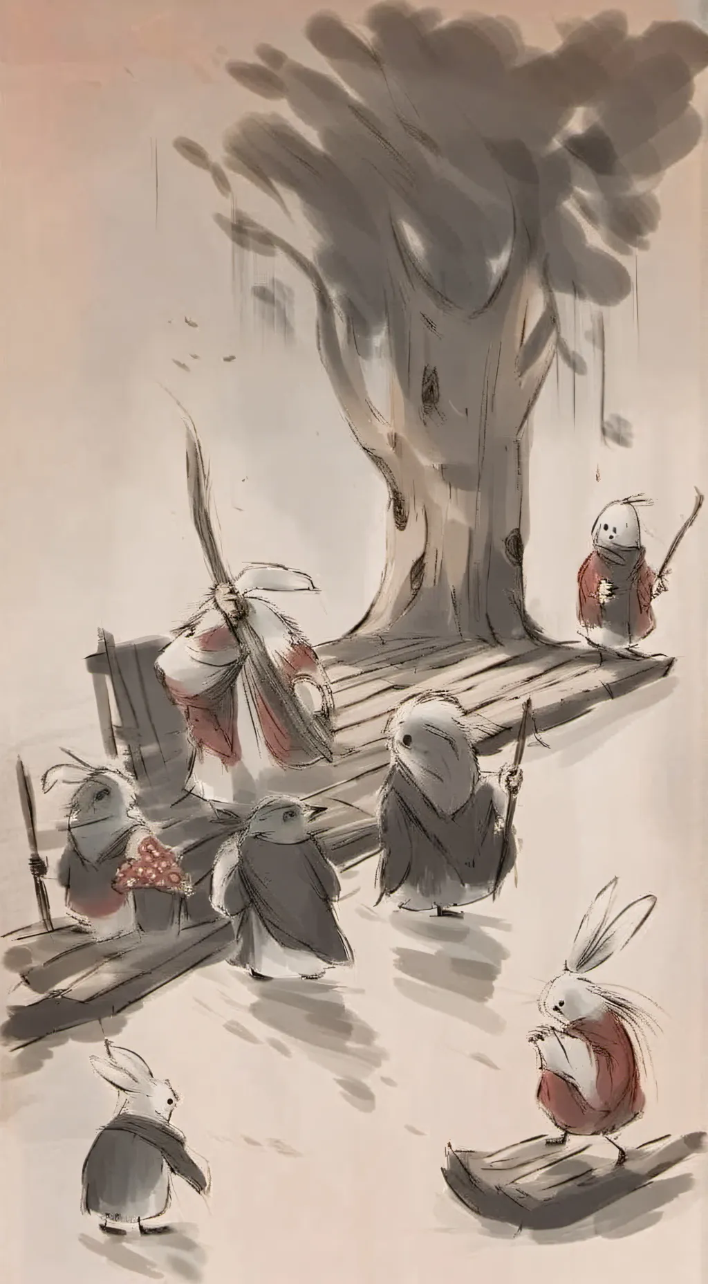 ai character: Sprunki you leave background