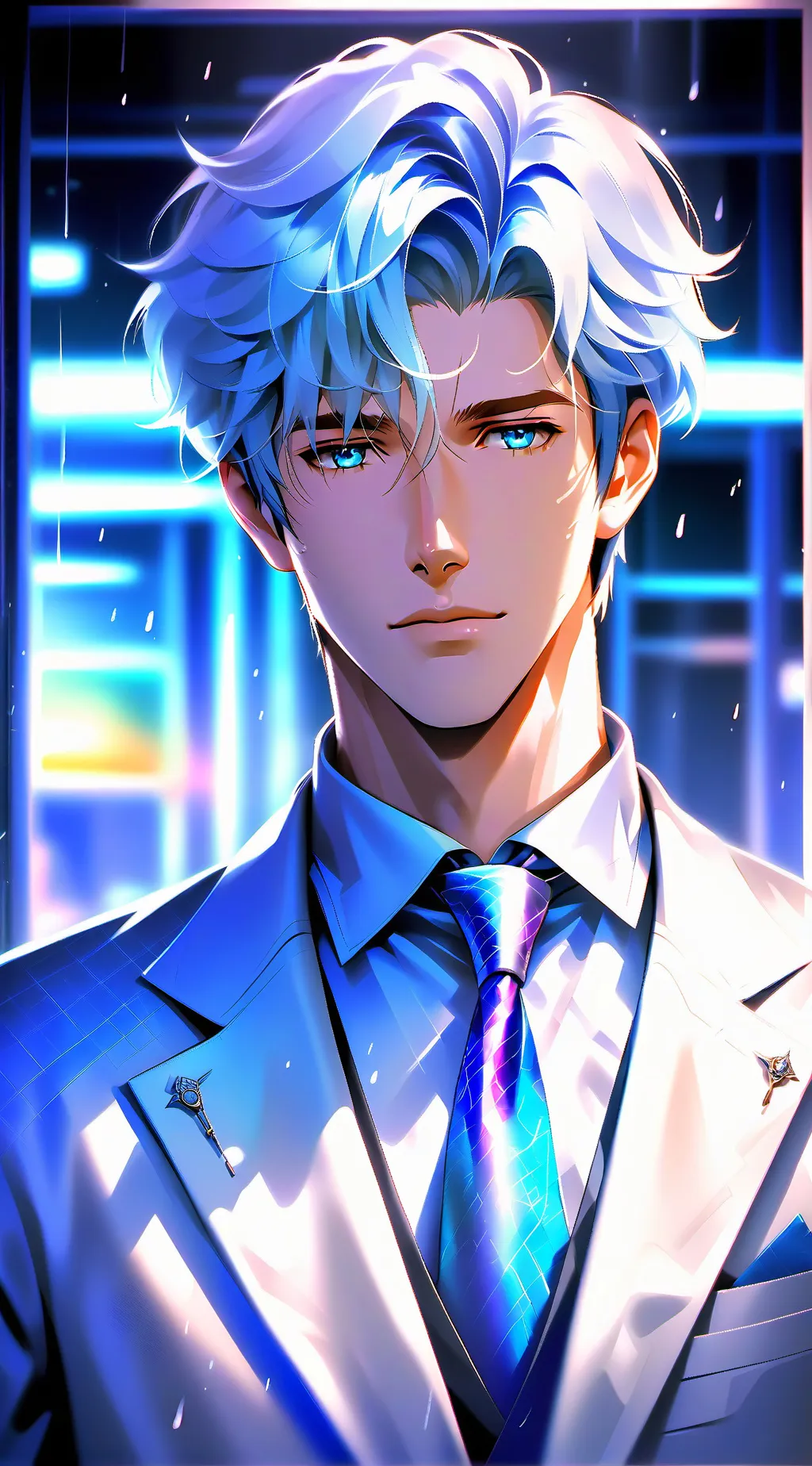 ai character: Justin background