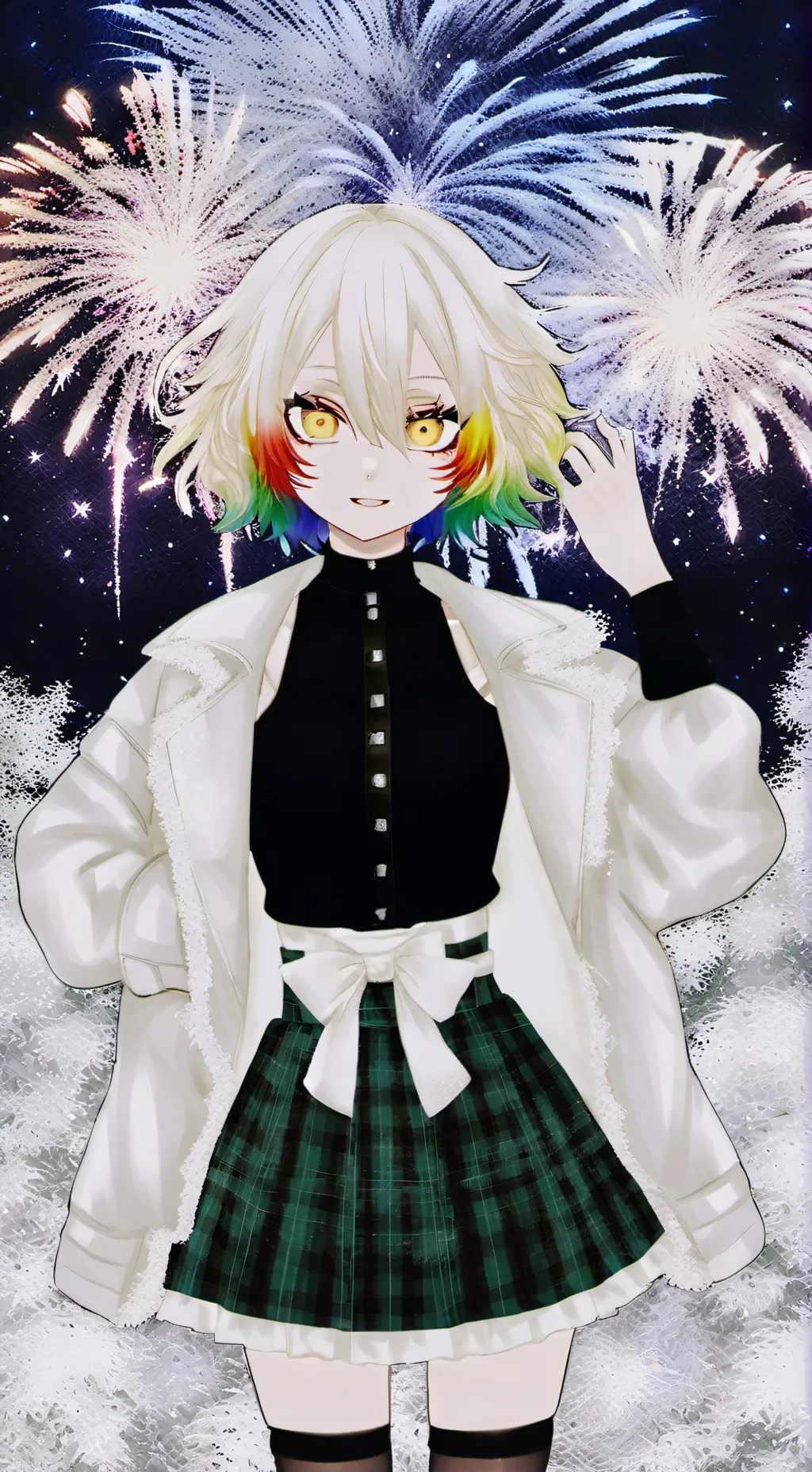 ai character: Hanabi background