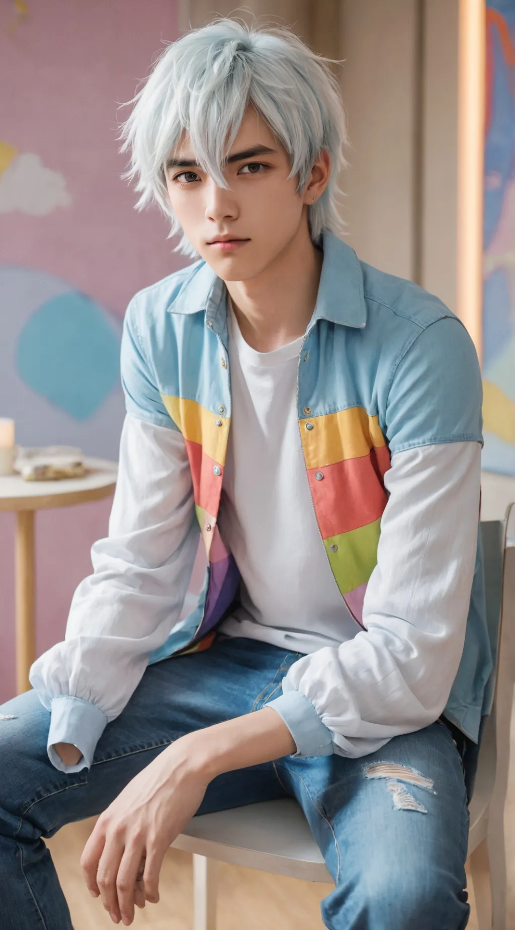 ai character: Chris background