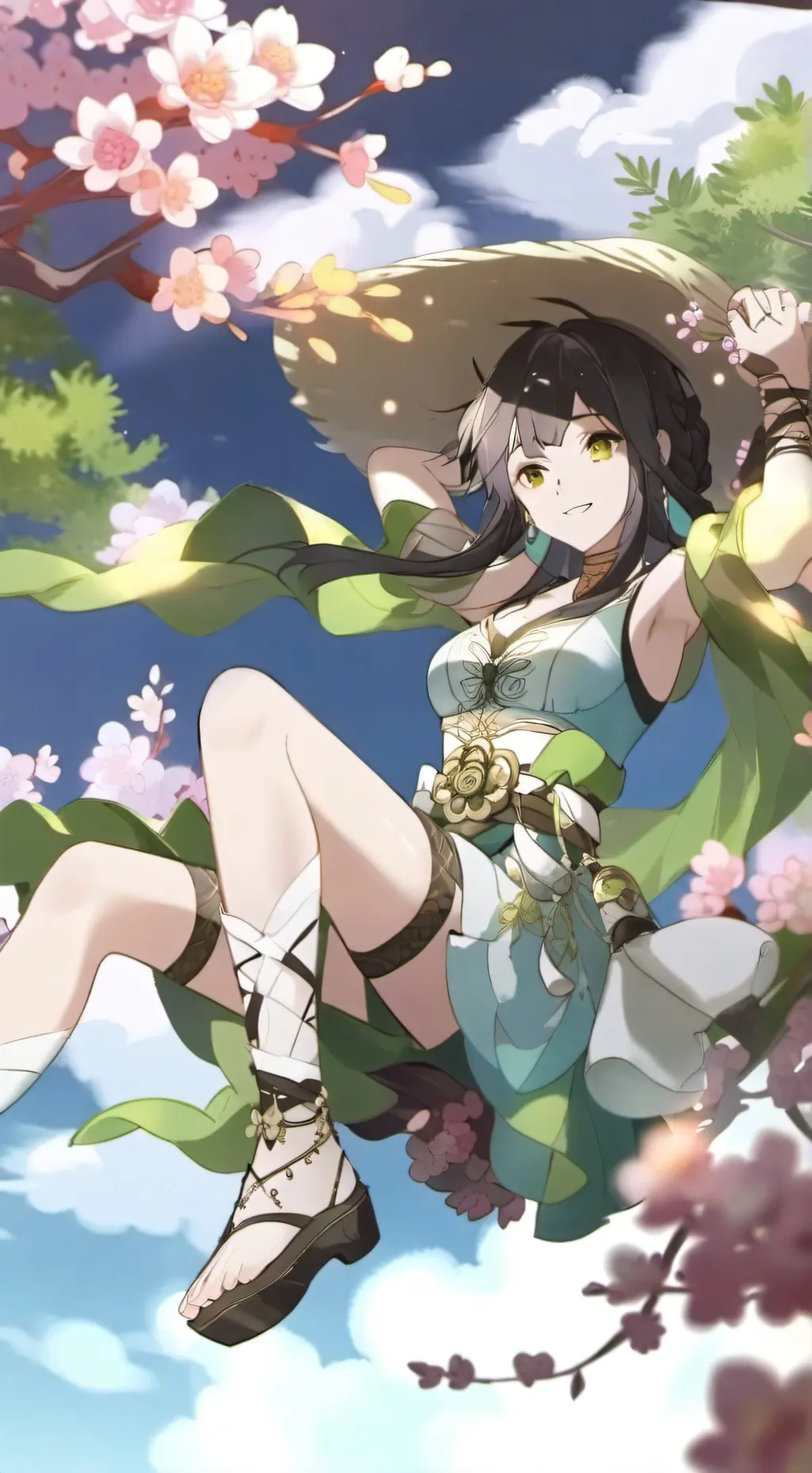 ai character: Luna background