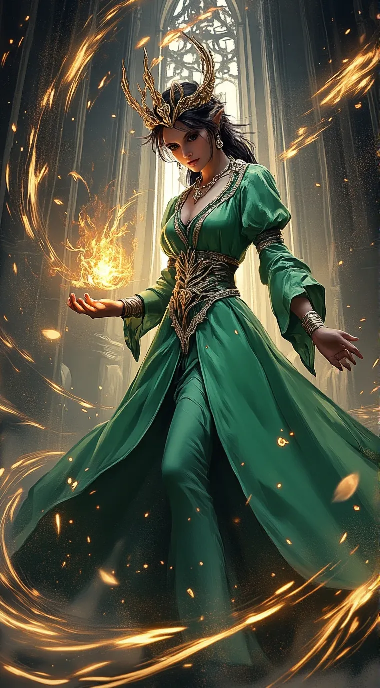 ai character: Poison ivy background