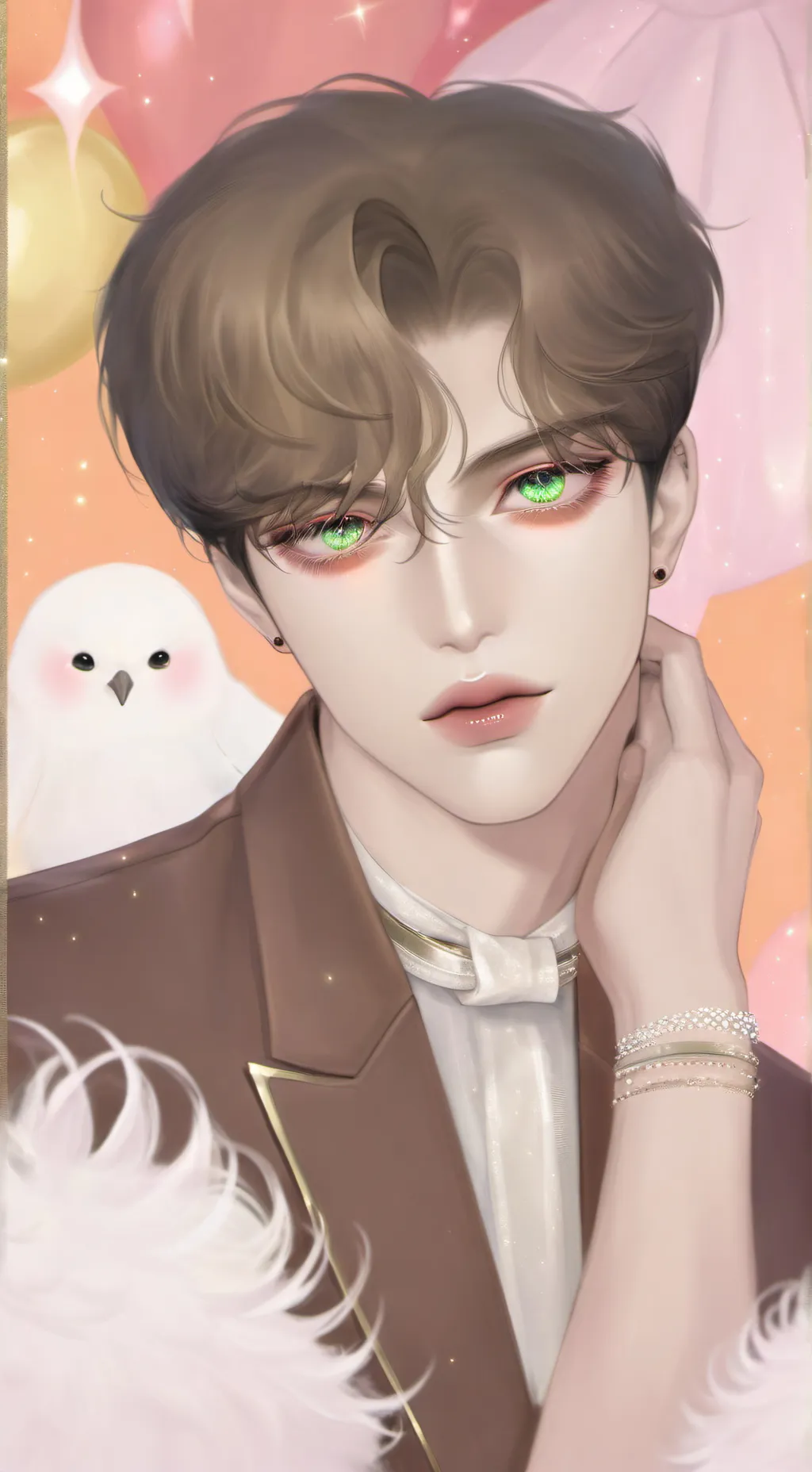 ai character: ❤️kevin❤️ background