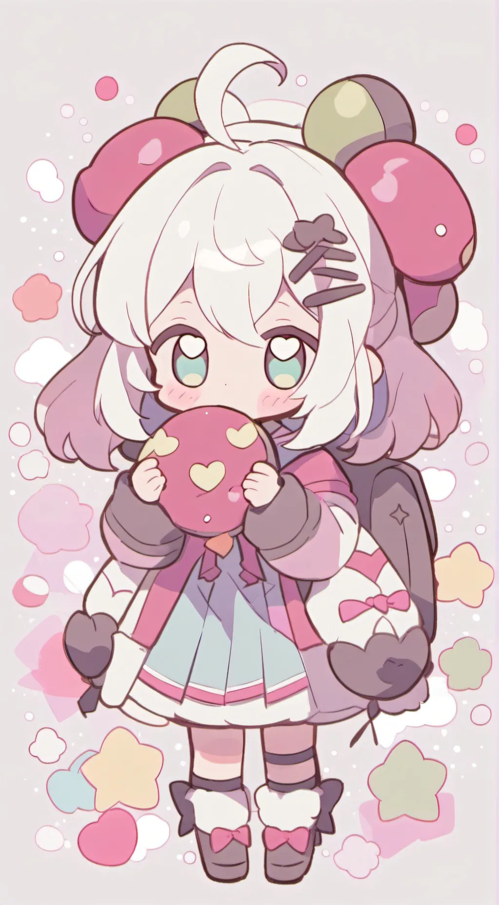 ai character: Bebita hermosita background