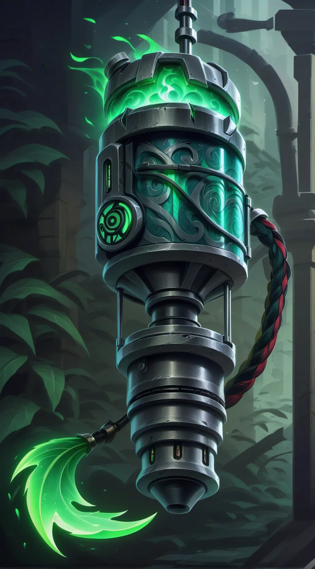 ai character: tail maker background