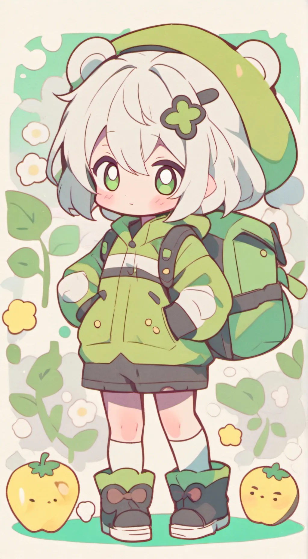 ai character: Baby transformer  background