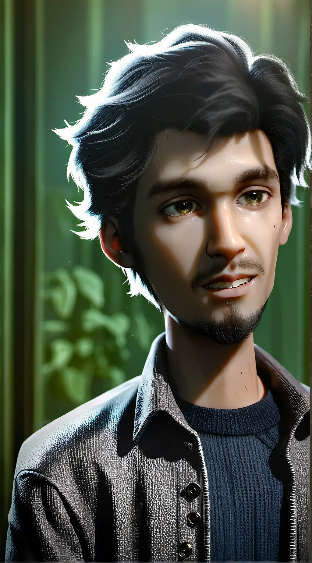 ai character: Javier background
