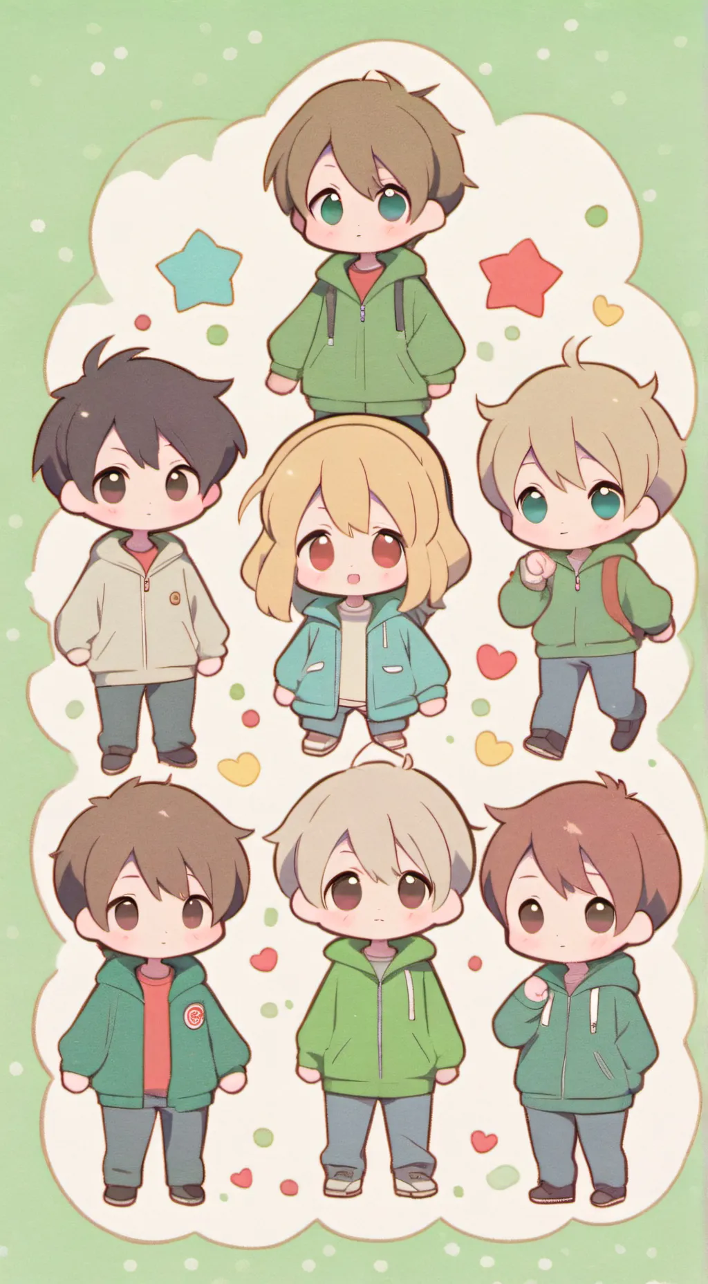 ai character: Losers Club background