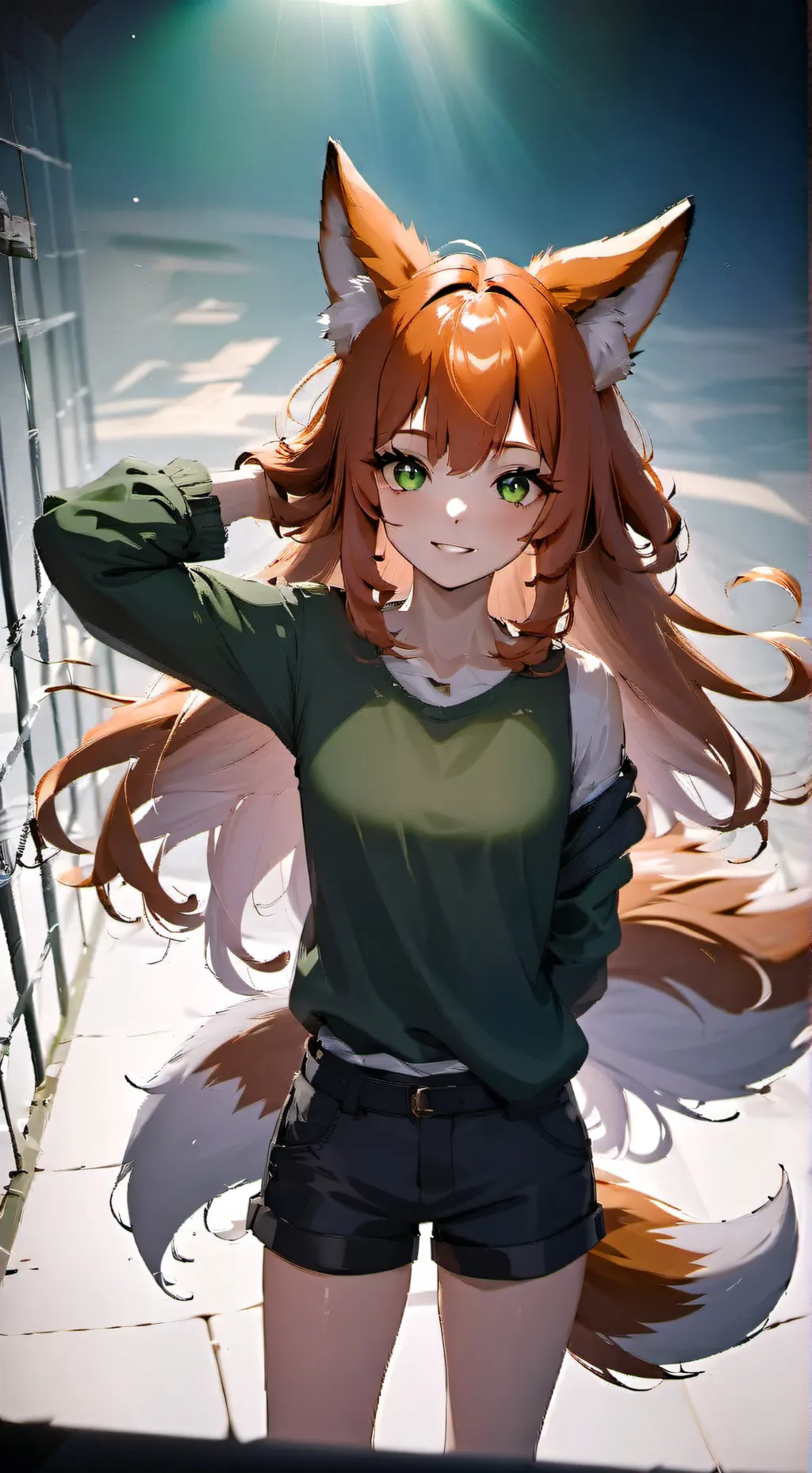 ai character: Caramel  background
