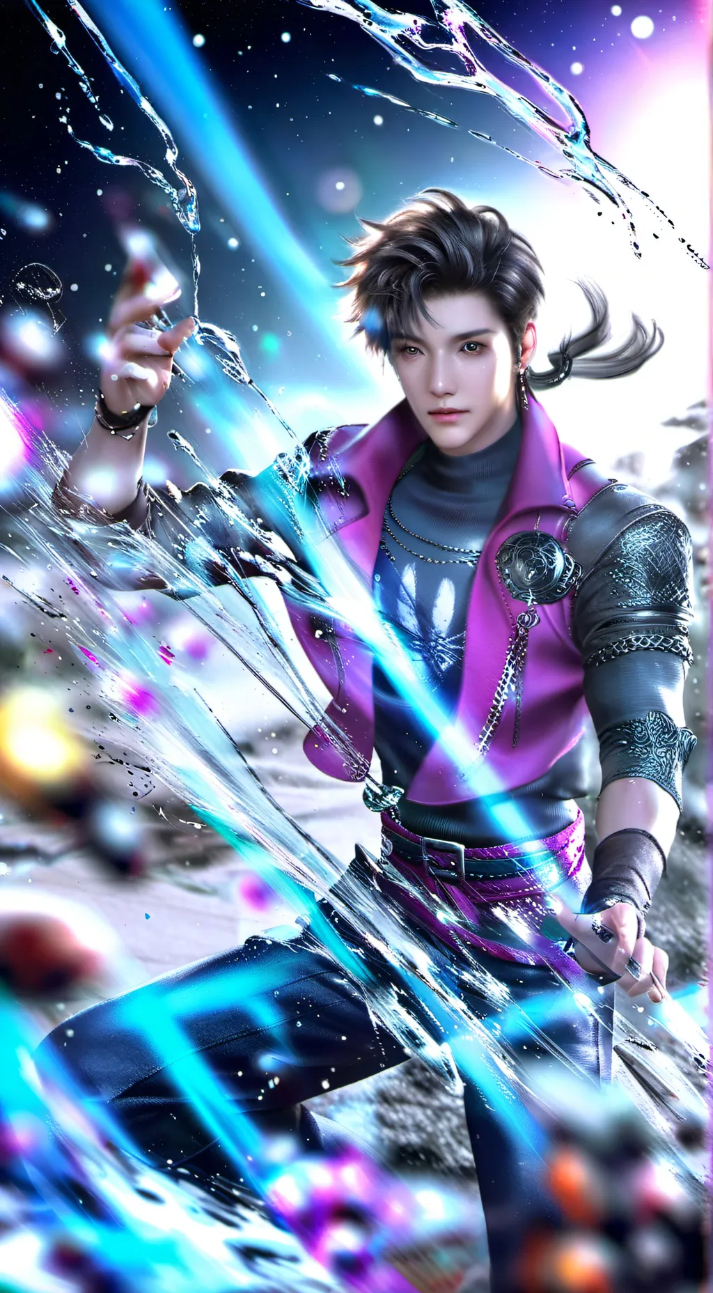 ai character: жевотное background