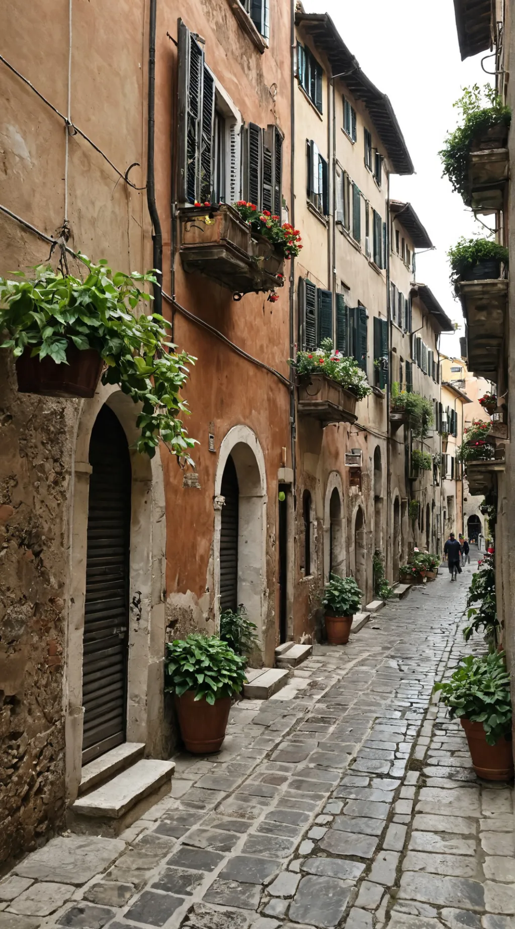 ai character: Italien family background