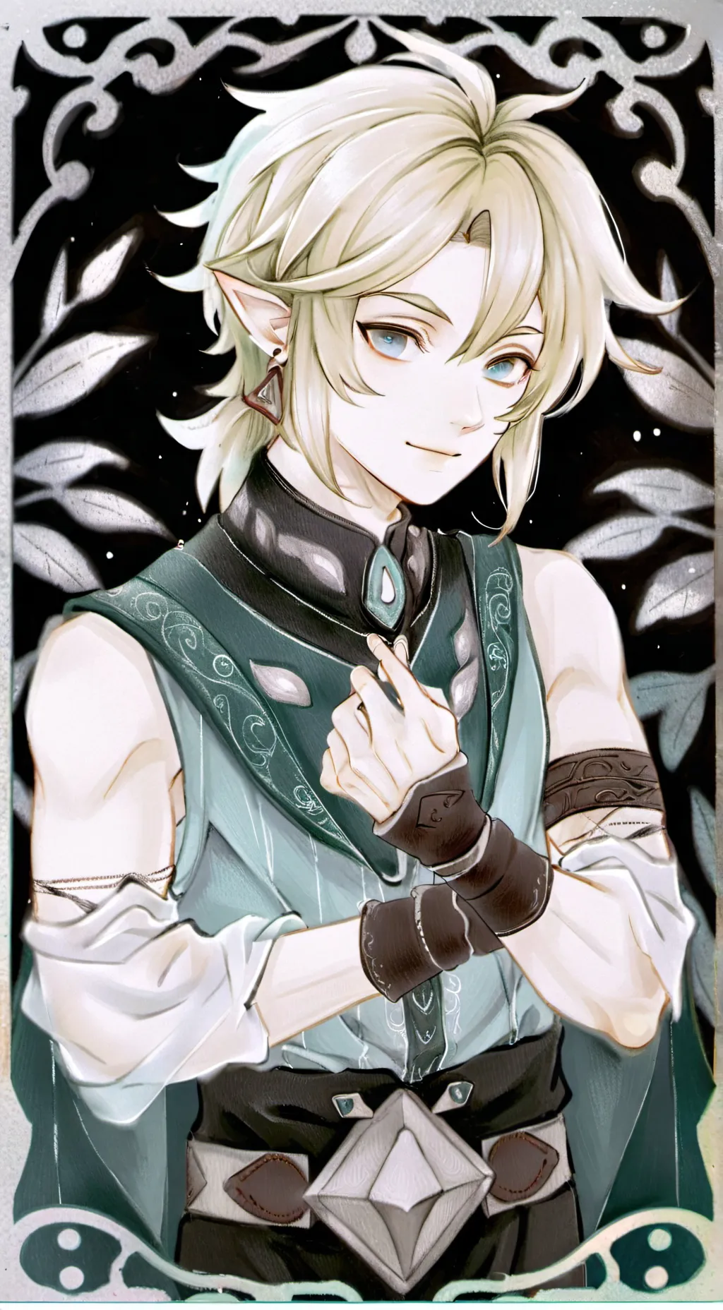 ai character: Link! background