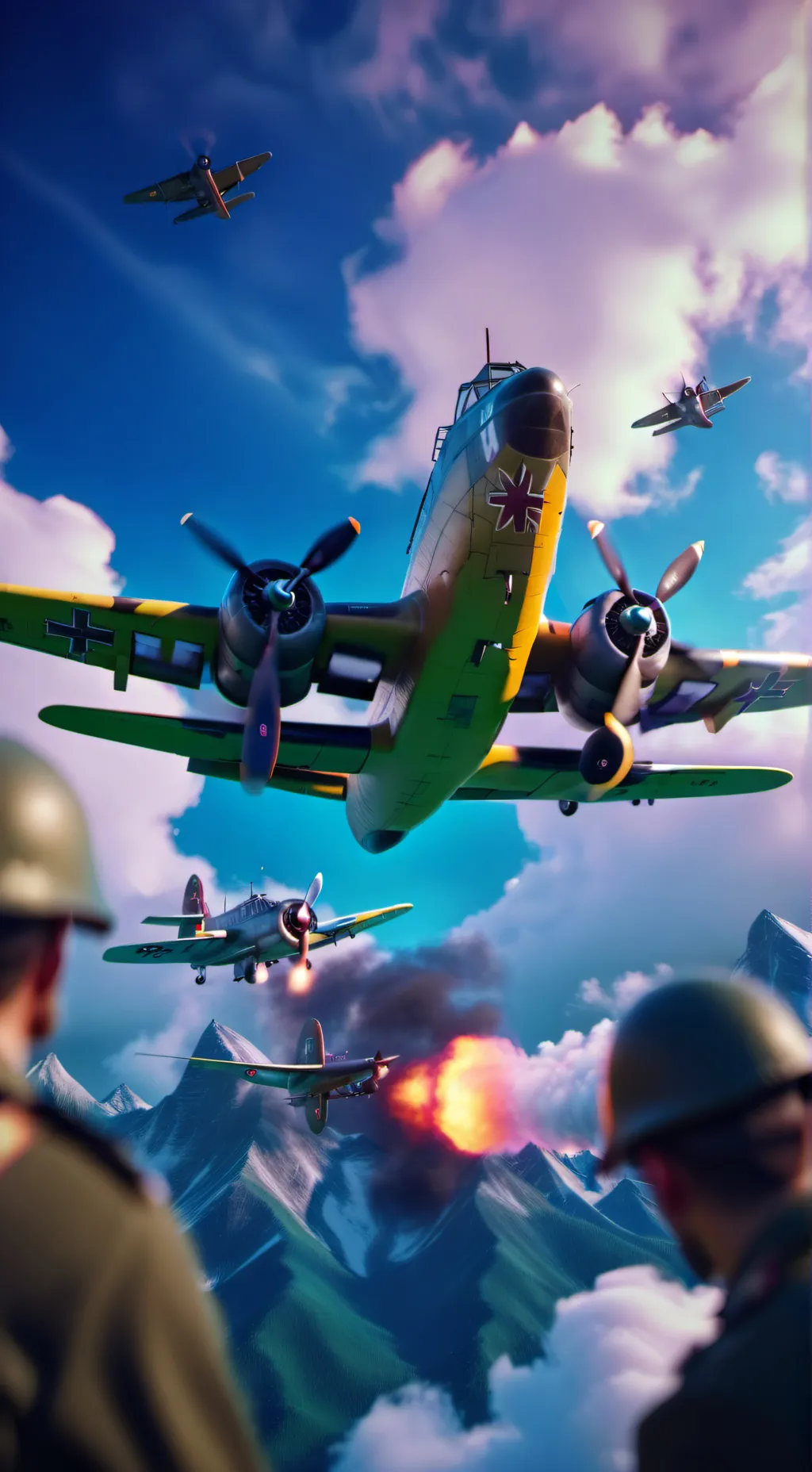 ai character: WWII background